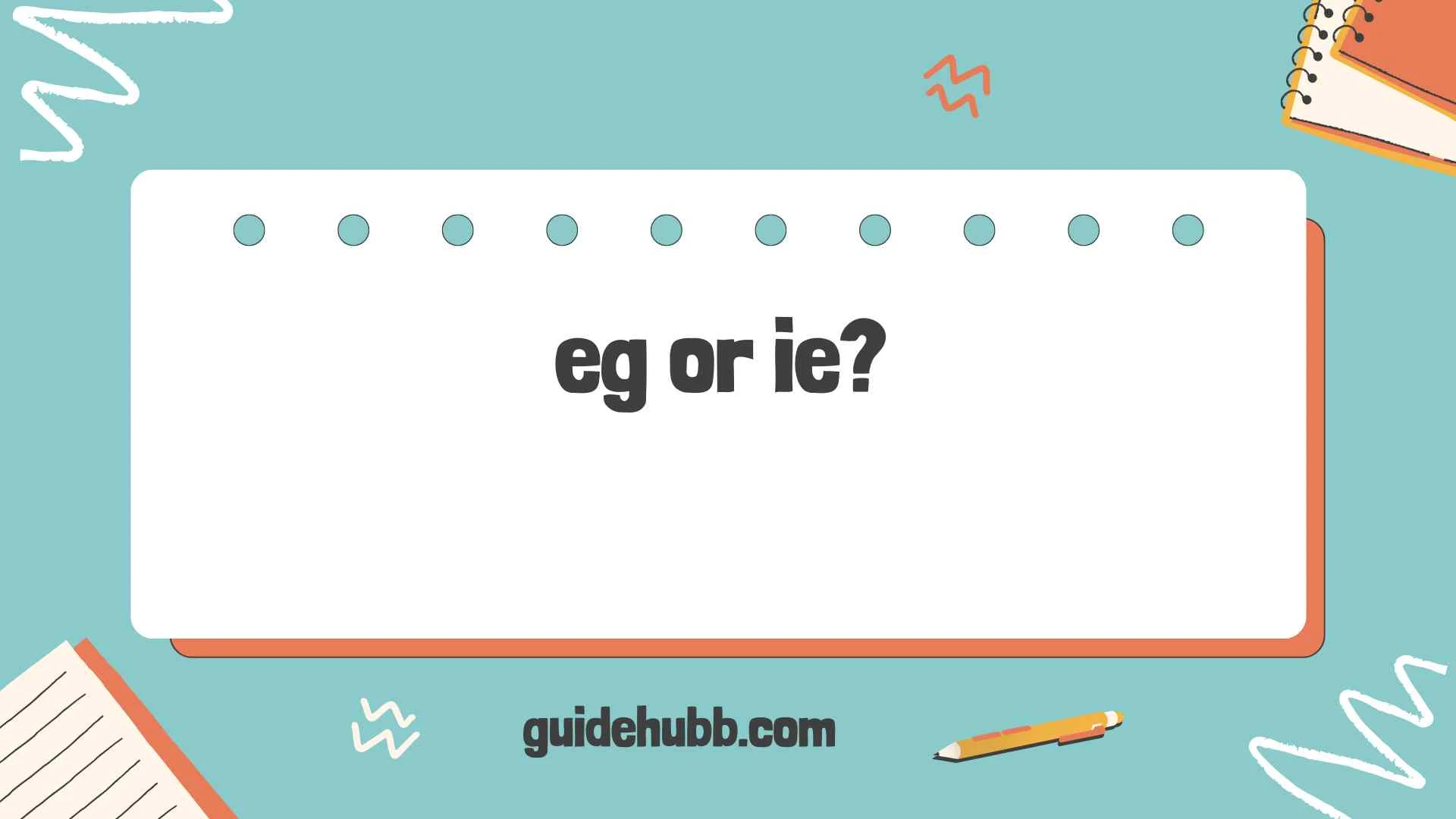 eg or ie