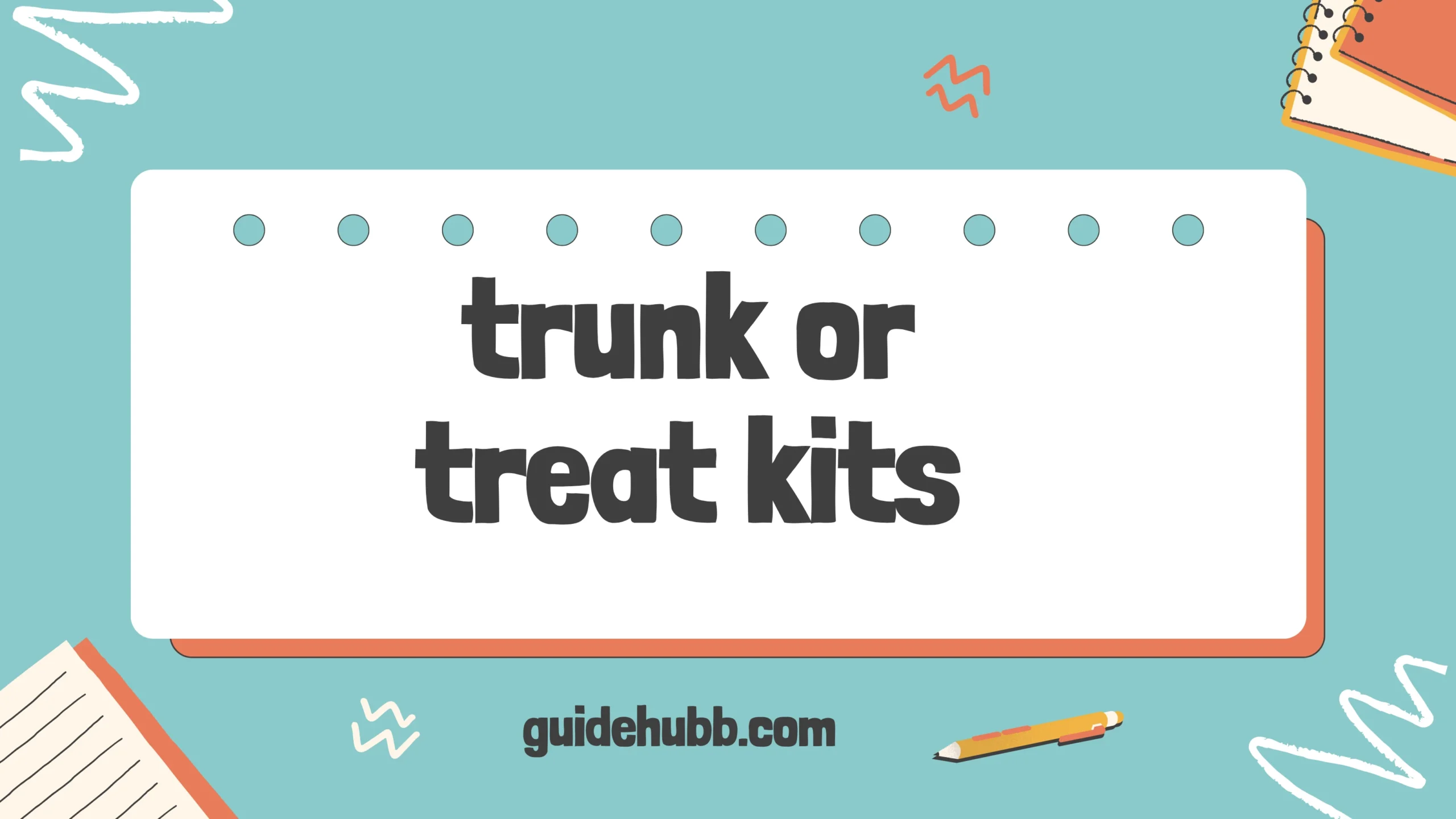 trunk or treat kits