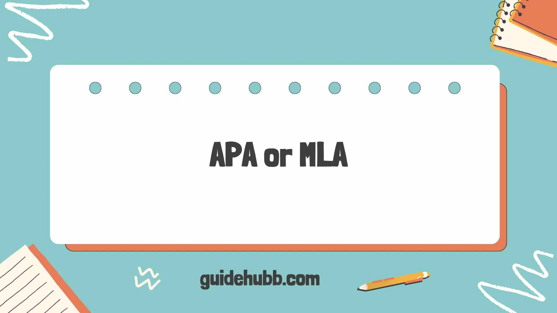 apa or mla
