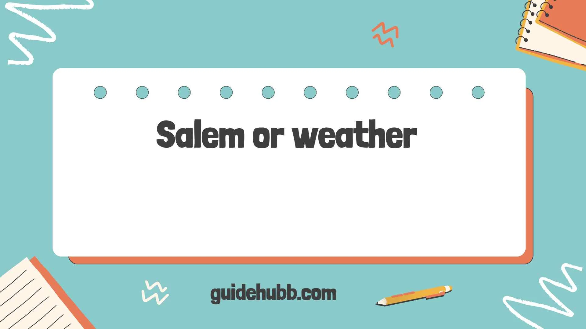 Salem or weather