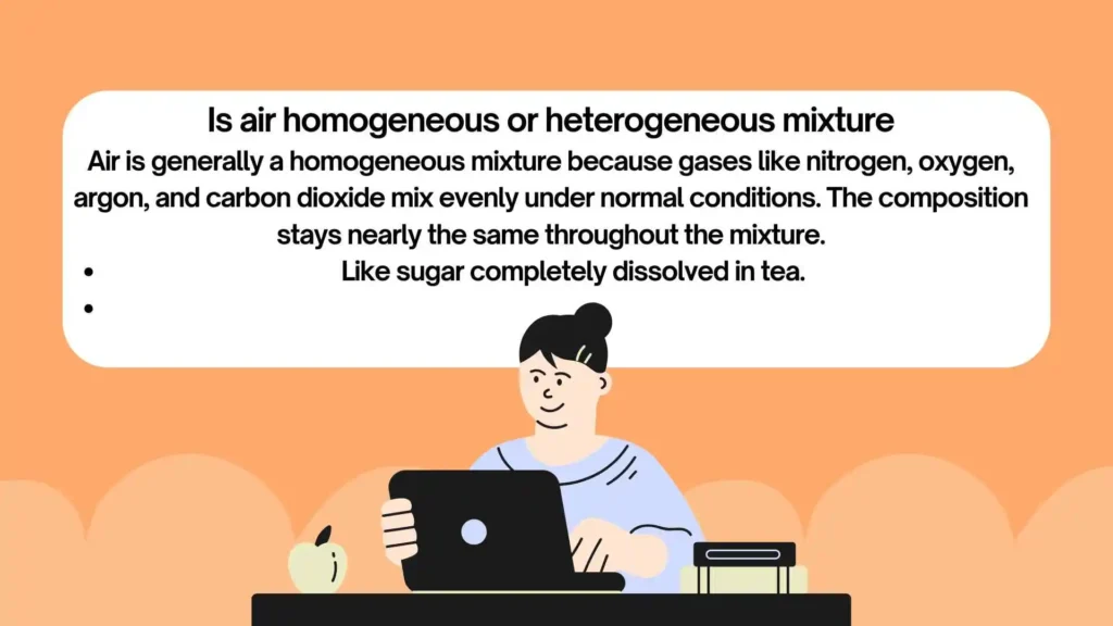 is air homogeneous or heterogeneous