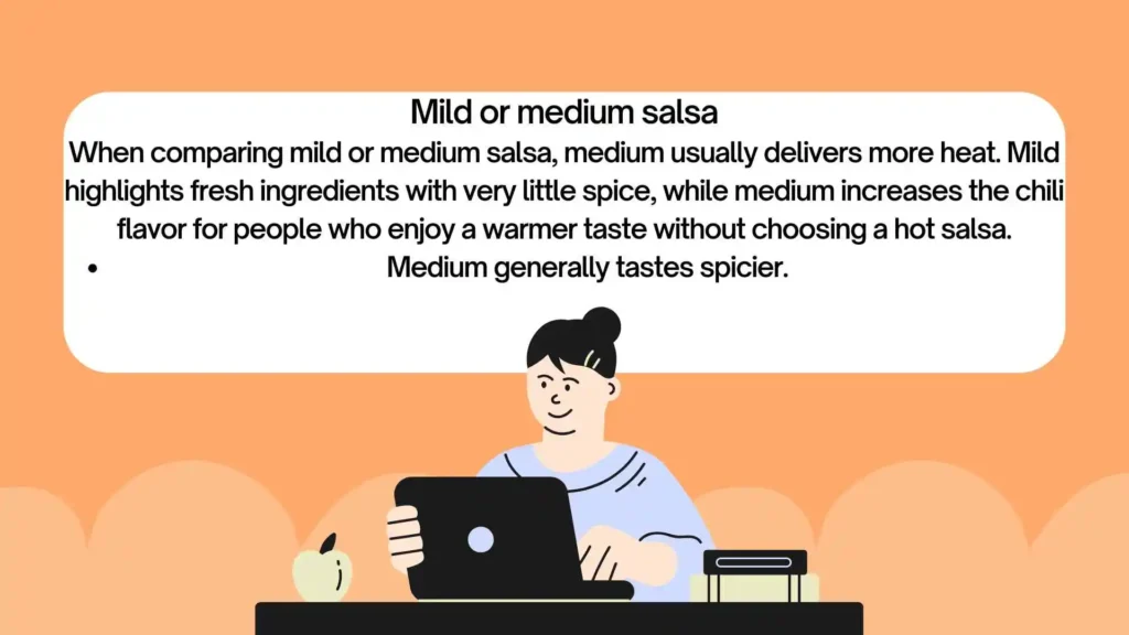 is mild or medium hotter