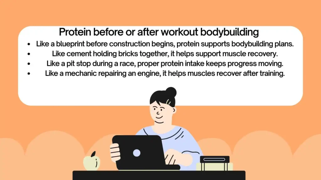 should you eat protein before or after a workout
