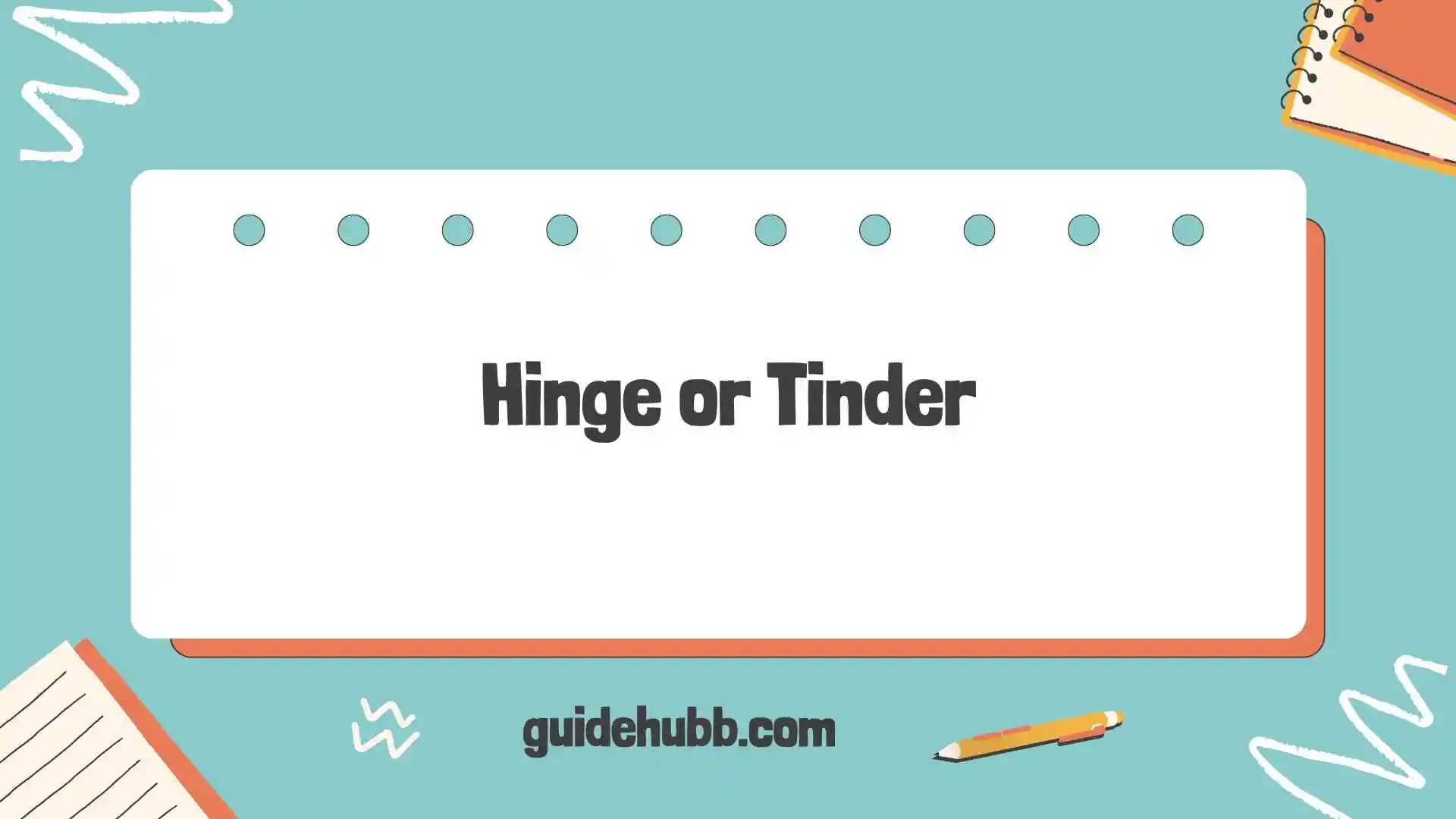 hinge or tinder