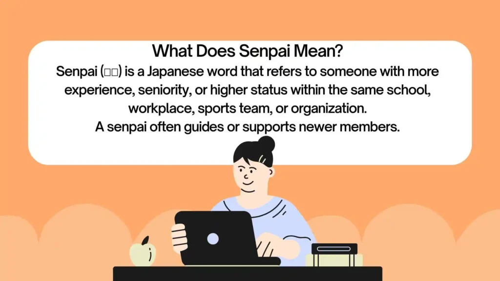 sempai or senpai