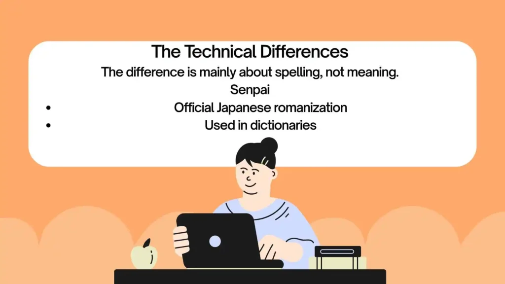 sempai or senpai